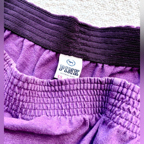 Y2K Vintage Purple and White Pink Victorias Secret Shorts Size XS Soffee style - Picture 4 of 4
